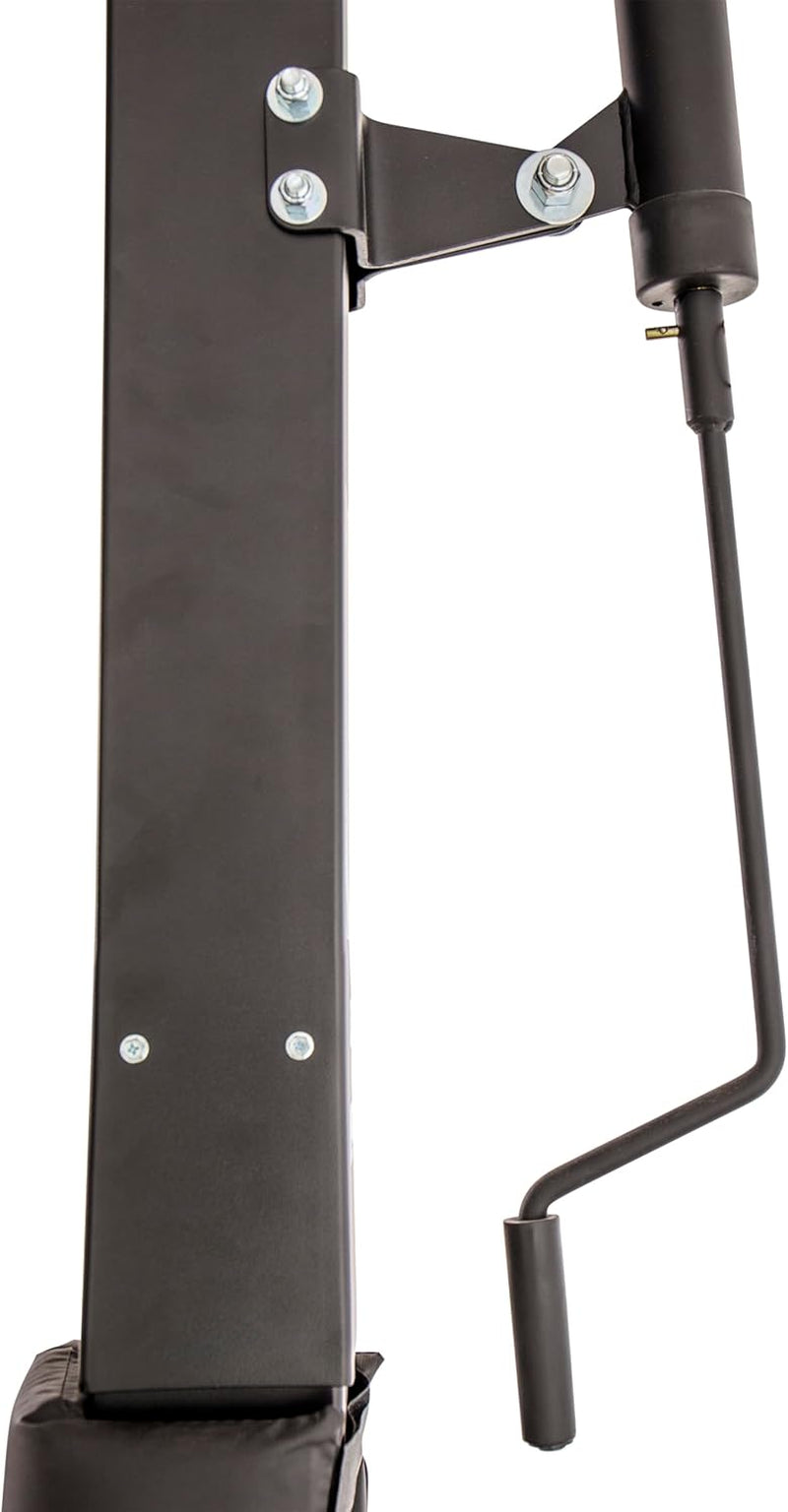 Height Adjustable In-Ground Basketball Hoop with Tempered Glass Backboard, Pro-Style Breakaway Rim & Backboard Pad