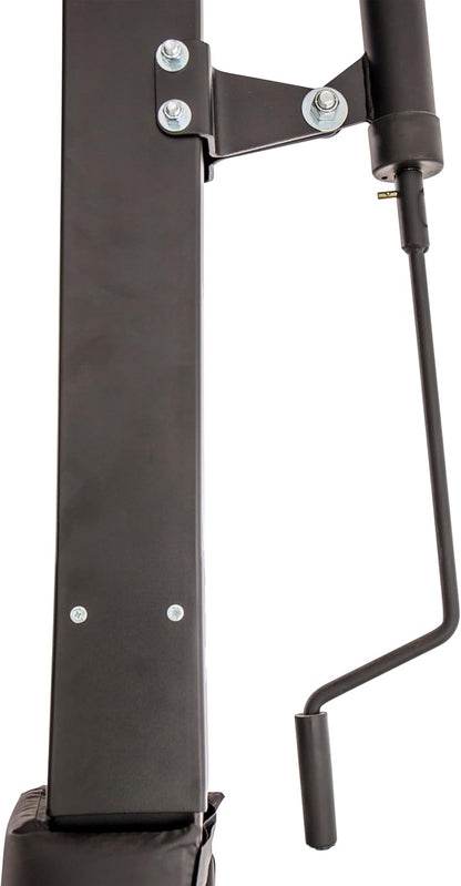 Height Adjustable In-Ground Basketball Hoop with Tempered Glass Backboard, Pro-Style Breakaway Rim & Backboard Pad