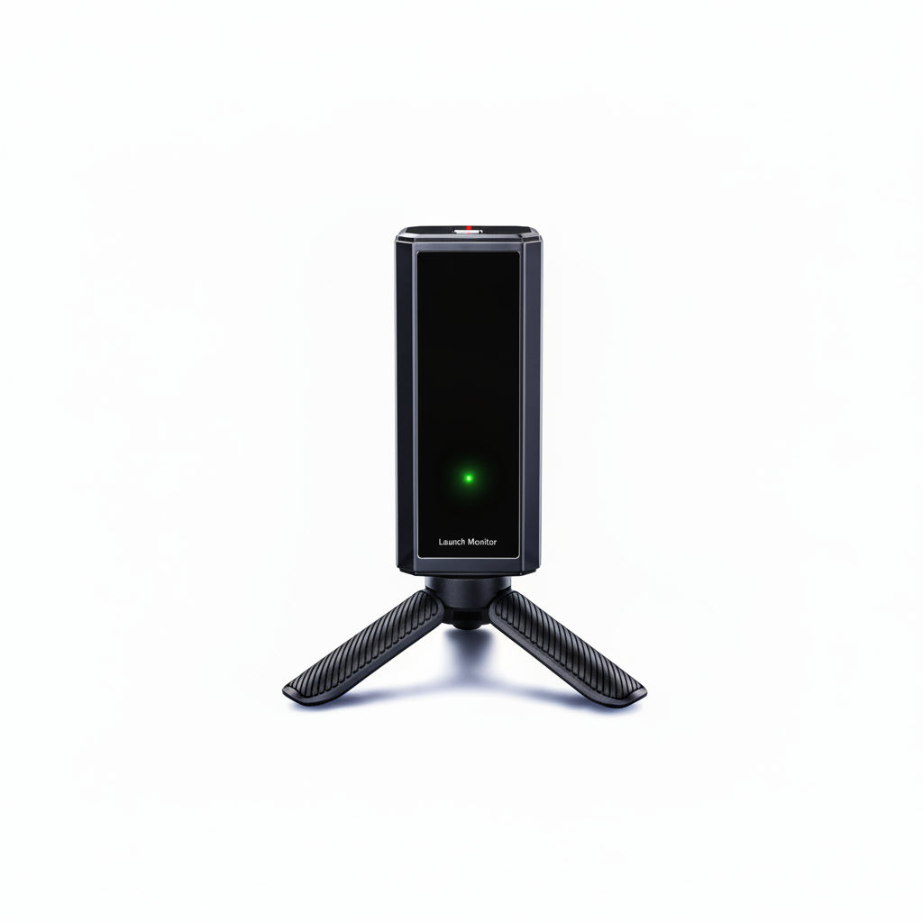 Portable Golf Launch Monitor Pro X1 Plus, Simulators for Home & Training, Mobile Launch Monitor for Golf Swing Analysis, Tracker & Swing Analyzer, Indoor Outdoor Use, up to 12 Hours Battery Life.