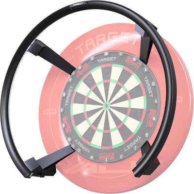 Omni Auto Scoring Camera System Surround LED Light | Automatic Scorer, Magnetic Dartboard Ring Lighting, Records Dart Scores, Fits All Dartboards | Ultimate Home Bundle