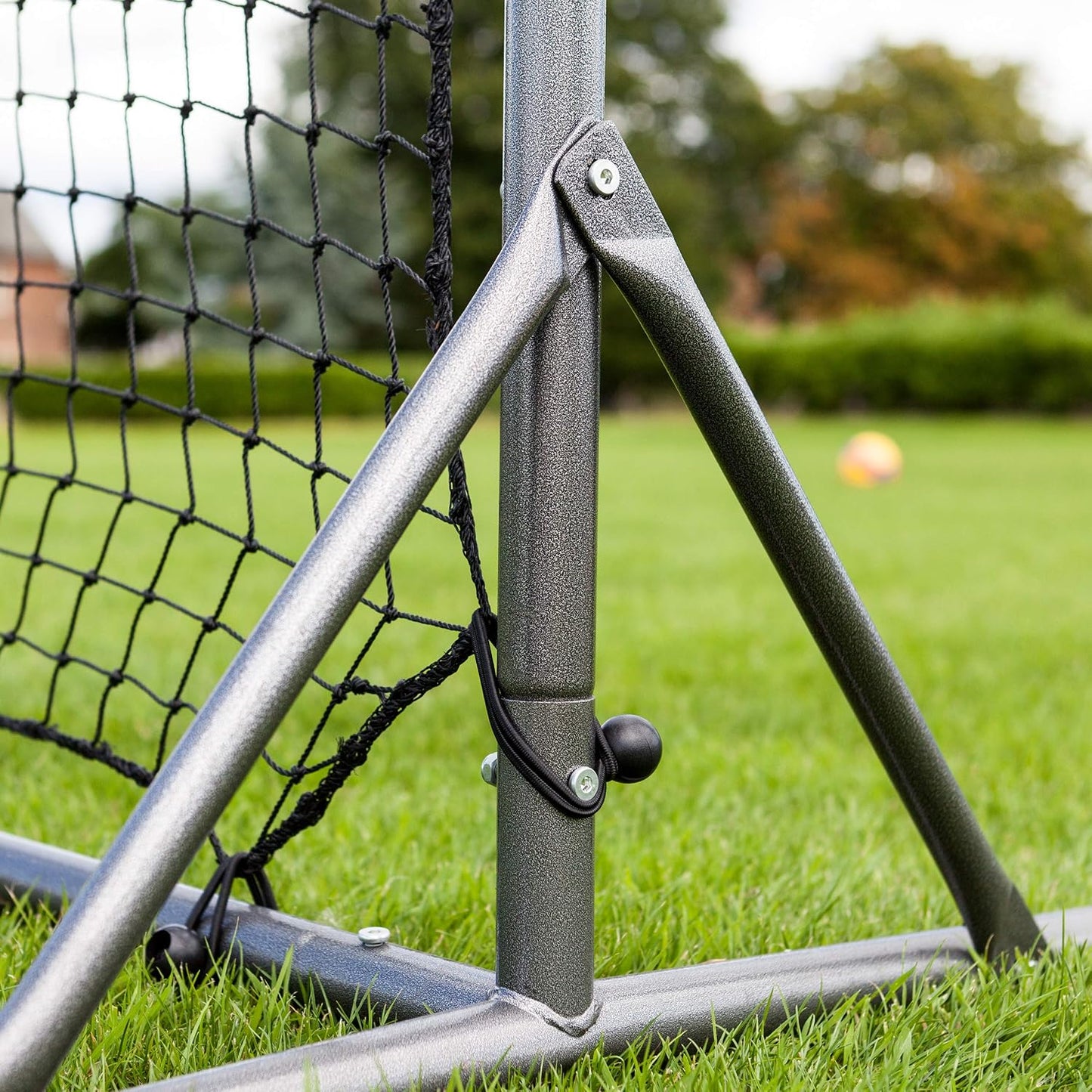 Soccer Rebound Wall (12Ft X 6Ft or 16Ft X 7Ft) | Dual-Sided Soccer Rebounder | Freestanding Spring-Loaded Soccer Rebound Net | Soccer Training Equipment