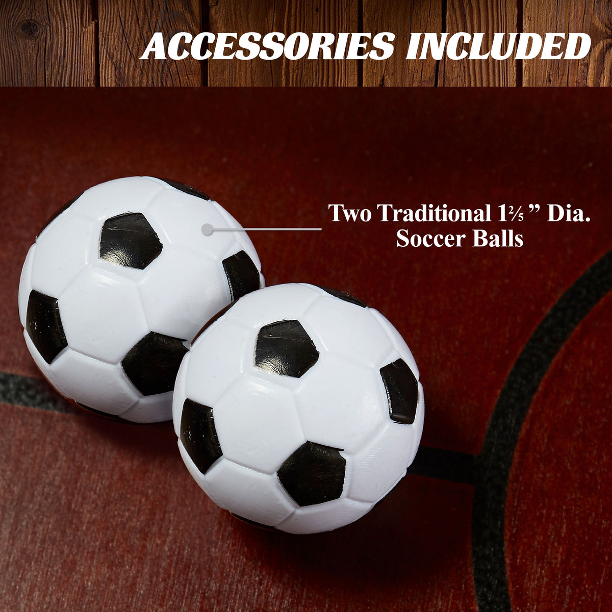 42” Foosball Coffee Table, Soccer, Accessories Included by
